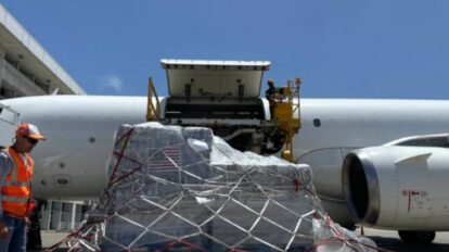 Venezuela recibió 22,8 toneladas de alimentos de EEUU