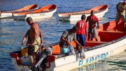 Pescadores artesanales reactivan labores en La Guaira