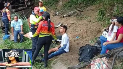 Vuelco de buseta deja una joven fallecida en autopista de Carabobo