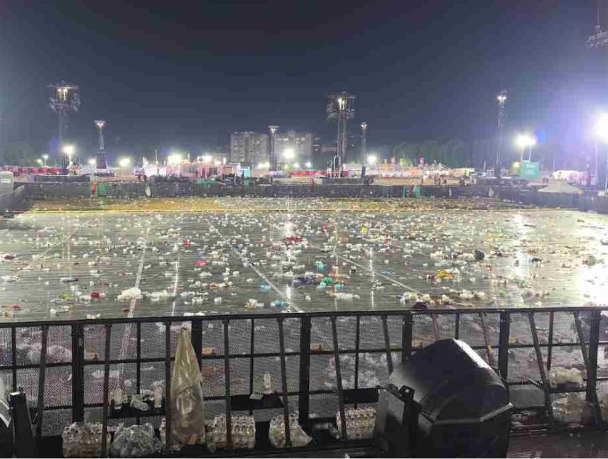 Evacuan concierto de Bad Bunny en Milán