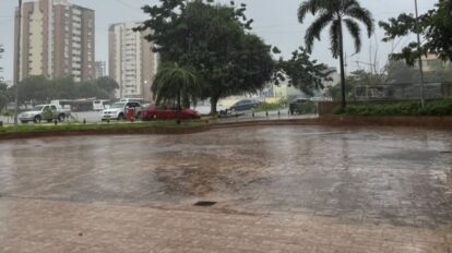 Aguacero deja sin electricidad sectores de Puerto Ordaz