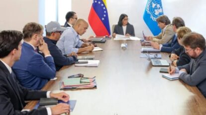 Presidenta (e) establece plan de recuperación junto a la ONU