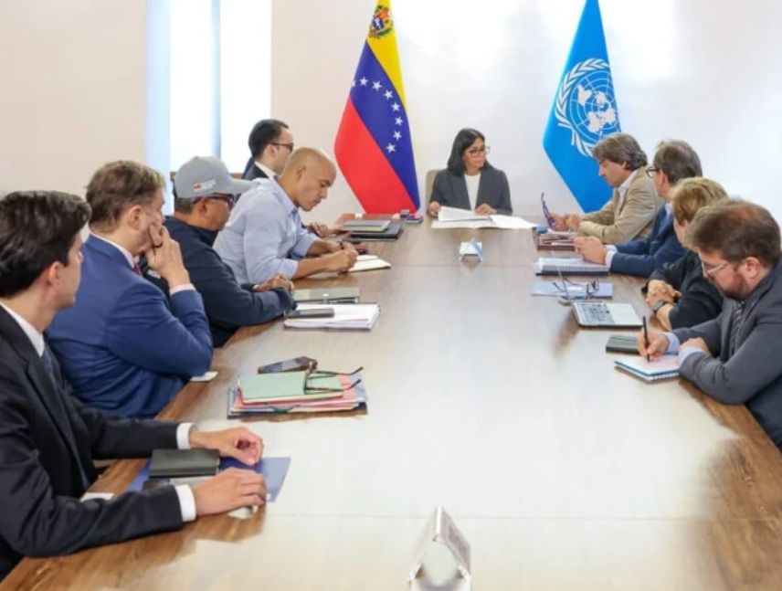 Presidenta (e) establece plan de recuperación junto a la ONU