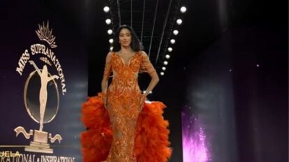 Silvia Maestre impacta en la preliminar del Miss Supranational