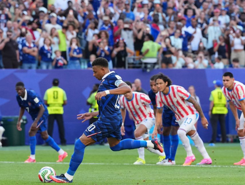 Con poco, Mbappé metió a Francia en Cuartos
