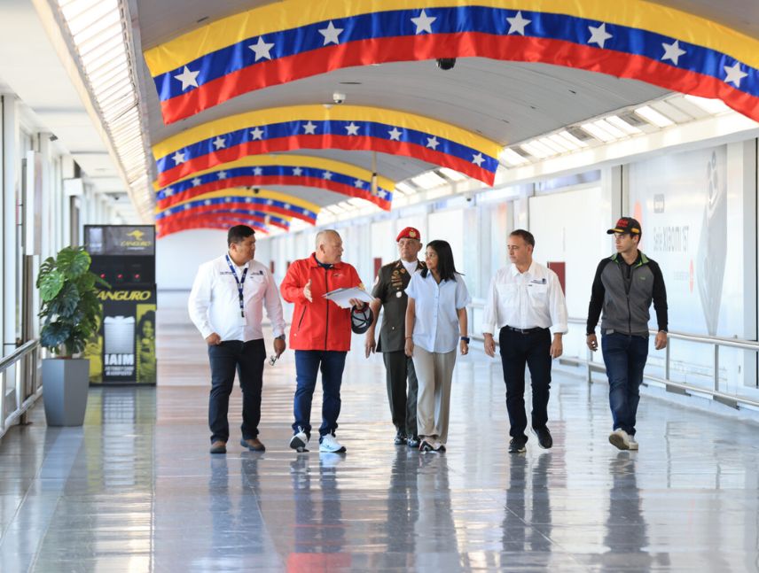Ejecutan recuperación del Aeropuerto de Maiquetía