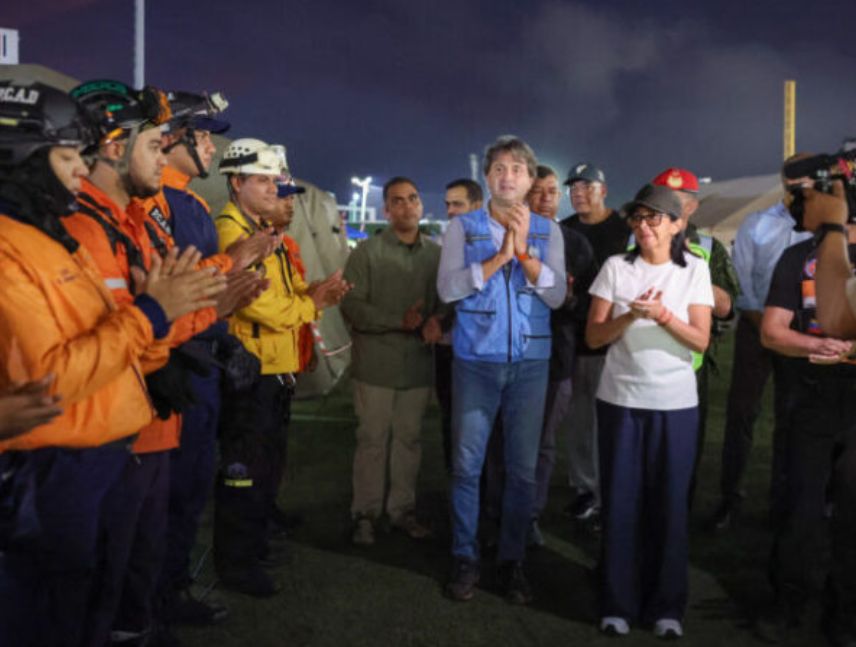 Delcy Rodríguez se reúne con el Coordinador Residente de la ONU