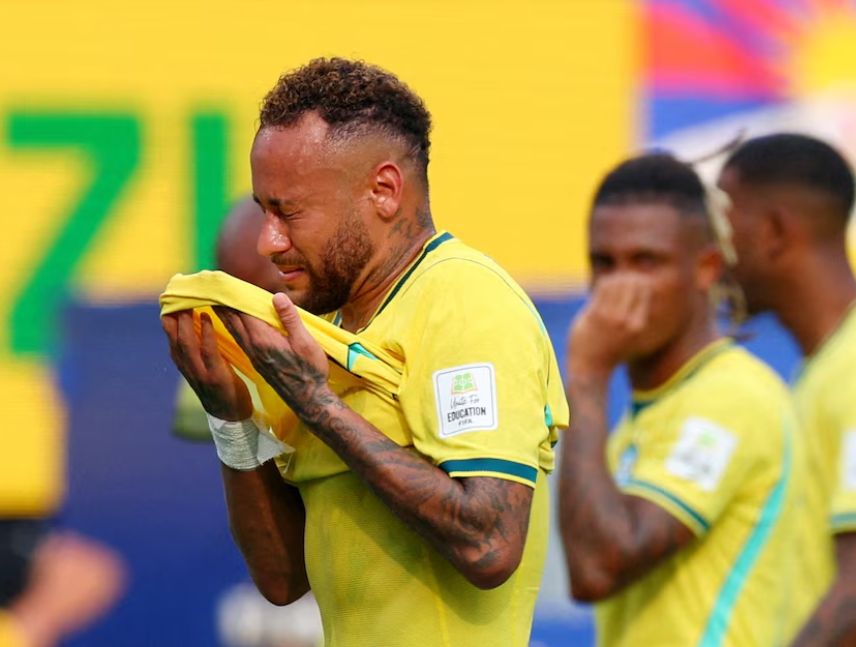 Neymar anunció su retiro de la selección de Brasil