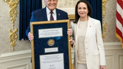 Trump negó haber pedido a María Corina Machado que no viajara a Venezuela tras los terremotos