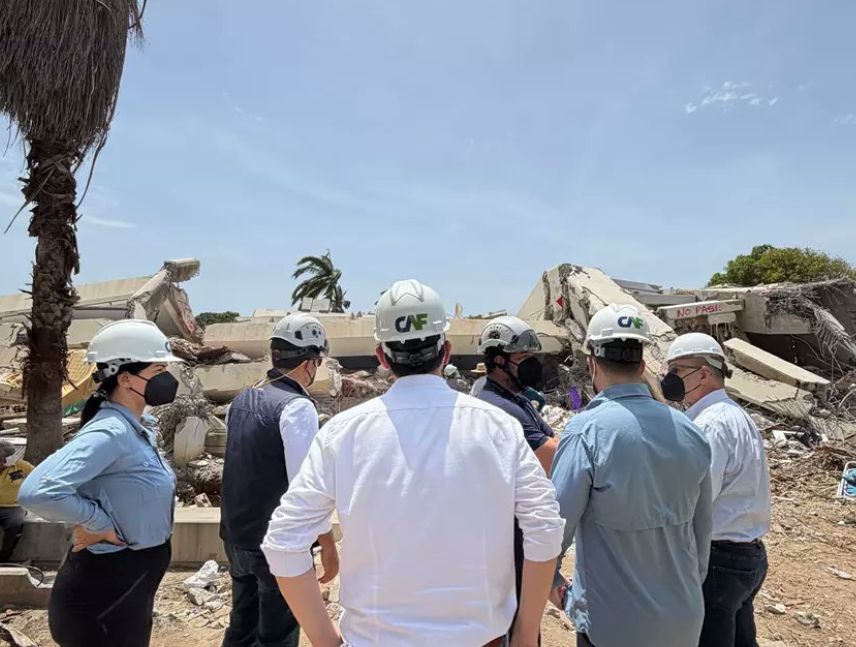 CAF ratificó su apoyo a Venezuela con visita a La Guaira