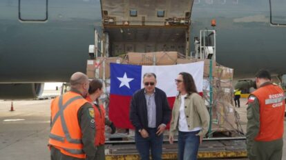 35 mil vacunas arriban a La Guaira desde Chile