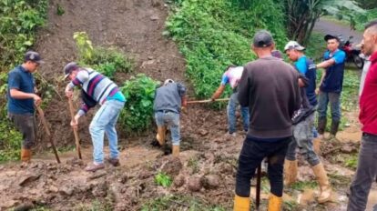 Lluvias causan desbordamiento de quebradas en Trujillo