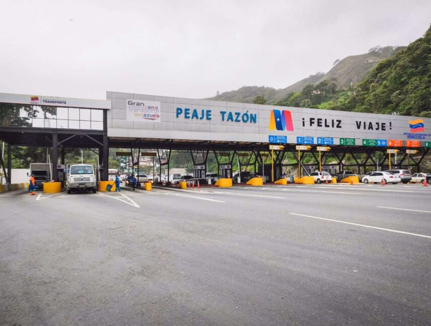 Peajes en Venezuela se mantienen sin cobro durante contingencia
