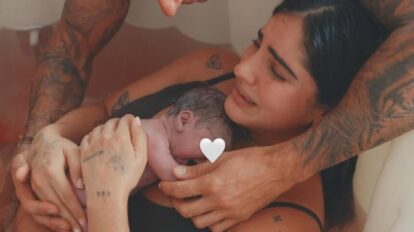 Isabella Ladera y Hugo García se convierten en padres