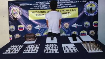 Cpnb detiene con drogas a presunto integrante de Gedo en Aragua