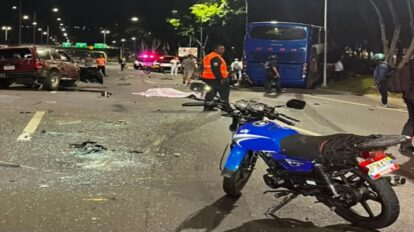 Colisión múltiple en la autopista Valle-Coche deja un muerto y cinco heridos