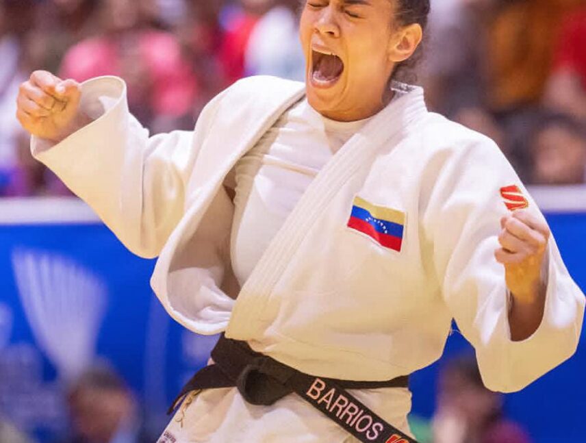 La guayanesa Anriquelis Barrios derrotó a medallista olímpica