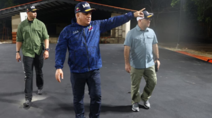 Cabello supervisa campamento transitorio en La Guaira