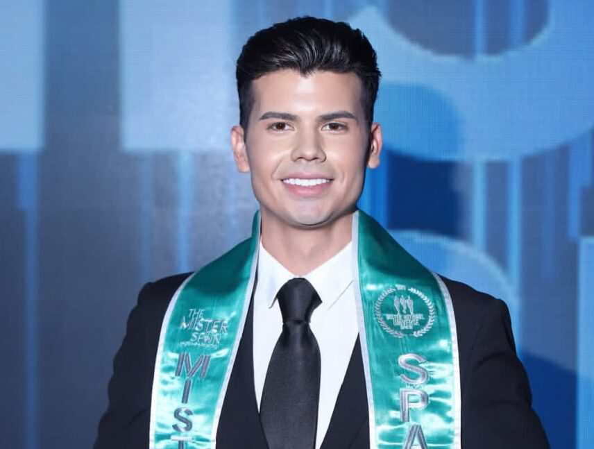 Guayanés Víctor Devera representó a España en el Mister Universo Nacional