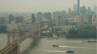 Alerta sanitaria en NY por humo de incendios forestales en Canadá