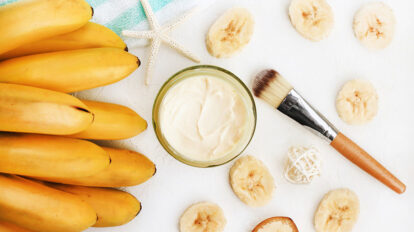 Beneficios de la cáscara de plátano para el rostro