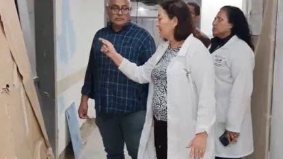 Ministro Alvarado inspecciona estado estructural de hospitales