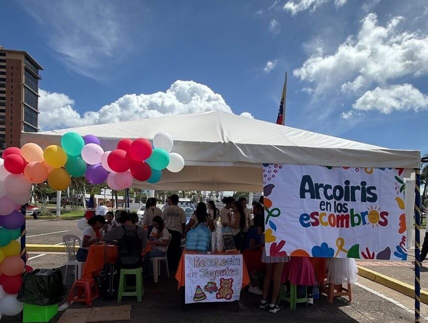 Voluntarios guayaneses brindan apoyo a niños afectados por sismos