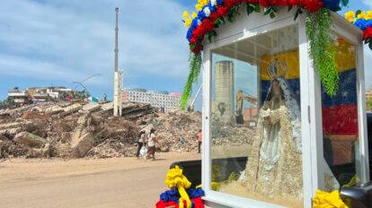 Imagen de la Virgen del Valle salió de Margarita a La Guaira