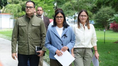 Delcy Rodríguez presenta un cuadro infeccioso viral