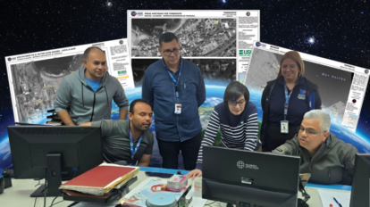 Abae procesa imágenes satelitales para evaluar daños estructurales
