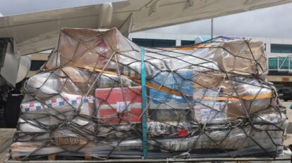 Arriba a La Guaira más ayuda de Panamá, Puerto Rico y EEUU