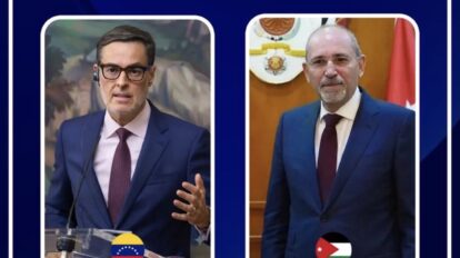 Venezuela ratifica compromiso de impulsar la cooperación con Jordania