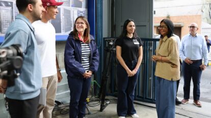 Presidenta (e) inspeccionó avance de industria metalúrgica impulsada por emprendedores