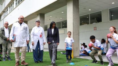 Presidenta (e) promueve modernización del Cardiológico Infantil