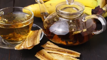 Té de plátano: una dulce solución para dormir