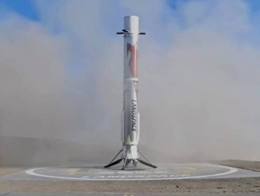 China prueba con éxito su primer cohete reutilizable