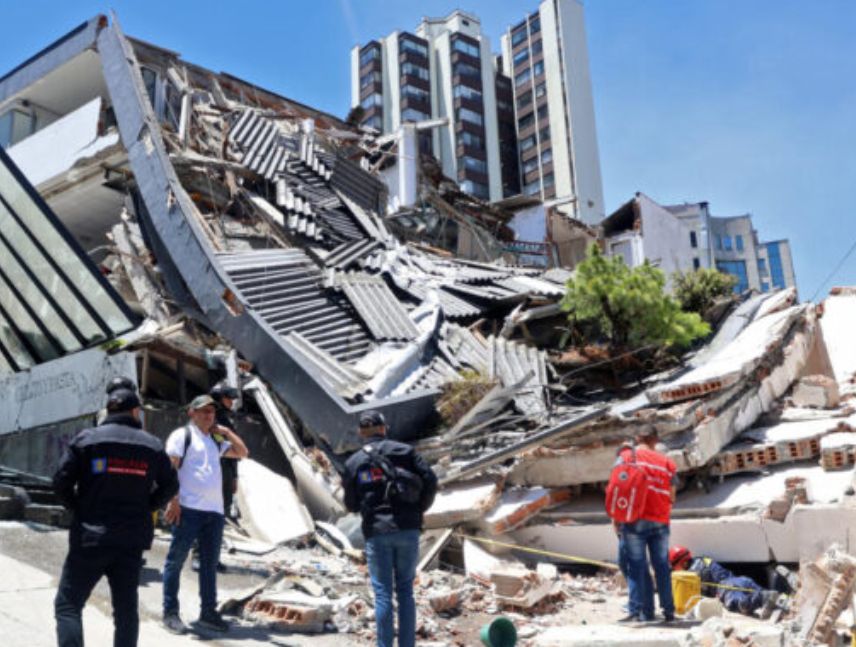desaparecidos por terremoto en Colombia