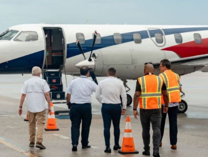vuelos entre Aruba y Venezuela