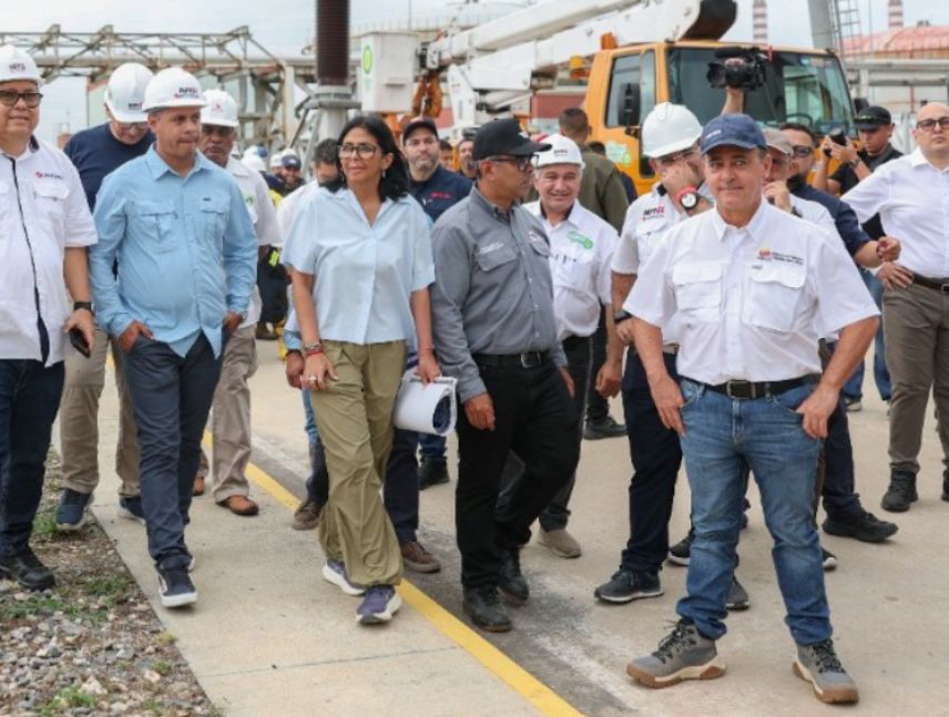 Inspeccionan termoeléctrica de Carabobo