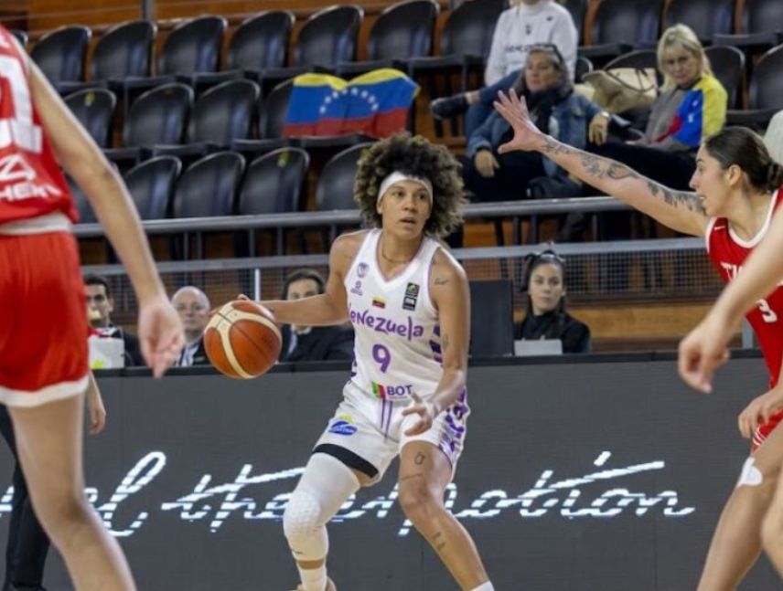 Selección baloncesto femenina de Venezuela.