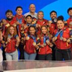 Equipo de Halterofilia venezolano en Juegos centroamericanos