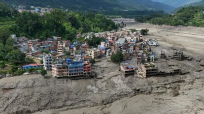 rescates en Nepal tras inundaciones
