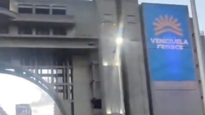 Retiran imágenes de Chávez Palacio de Justicia