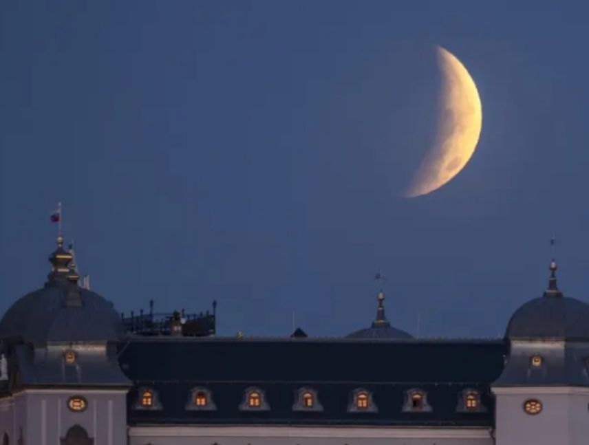 Eclipse lunar en el mundo 