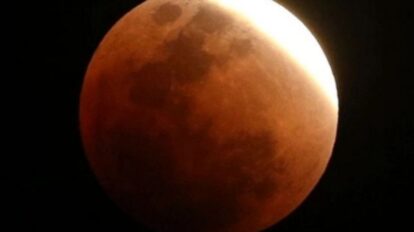 Eclipse lunar en el mundo