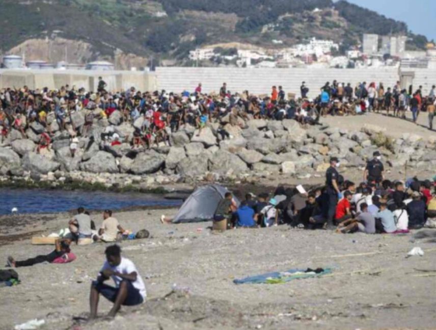 migrantes en Ceuta