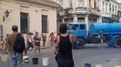 crisis de agua en La Habana