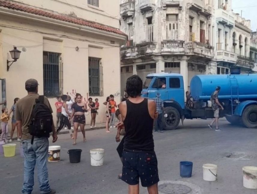 crisis de agua en La Habana