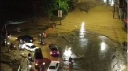 lluvias en Guaicaipuro