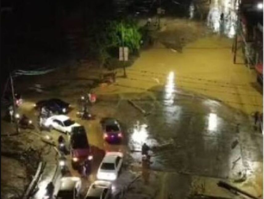lluvias en Guaicaipuro